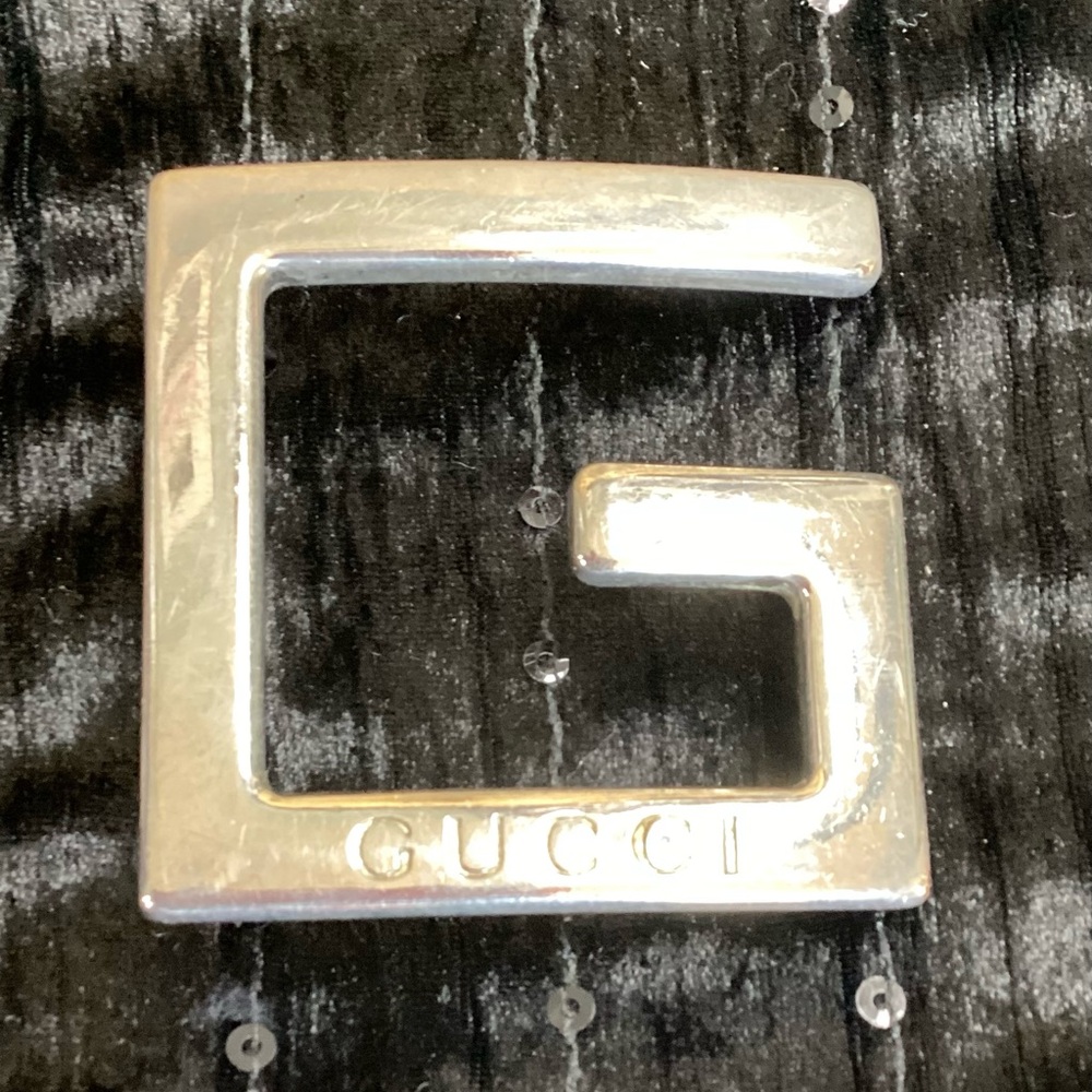 Fashion Silver G Belt Buckle